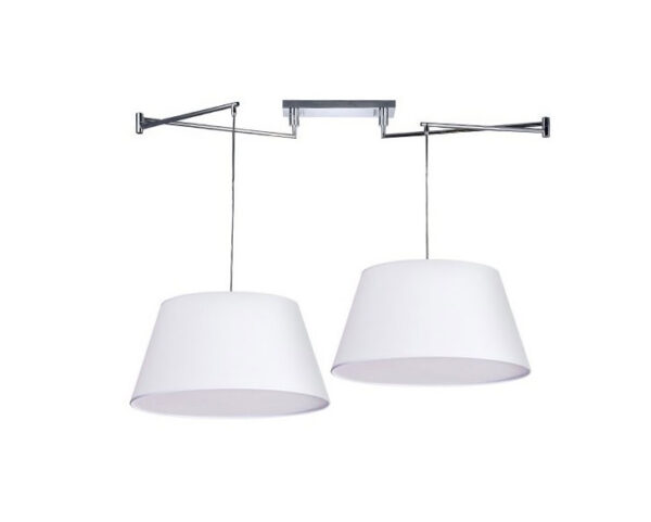 Lampa wisząca NATALIA 2 S WHITE AZ1923+AZ2592 AZZARDO