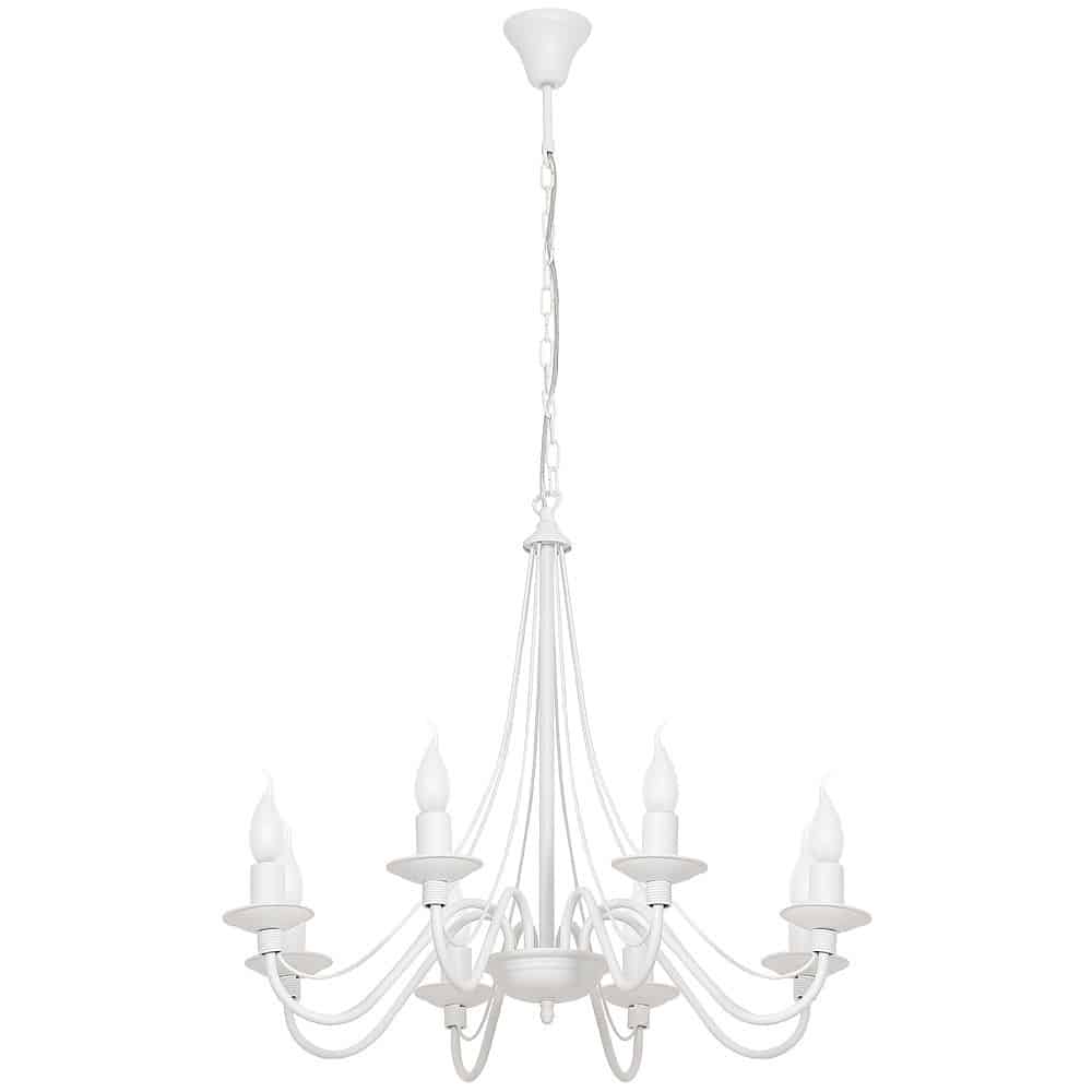 Lampa wisząca RÓŻA BIAŁA 397P ALDEX