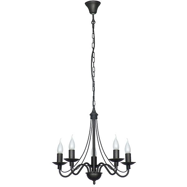 Lampa wisząca RÓŻA CZARNA 397F1 ALDEX