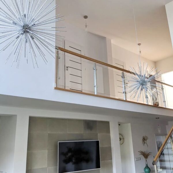 Lampa wisząca SIRIUS 90 CHROME AZ2114+AZ2116 AZZARDO