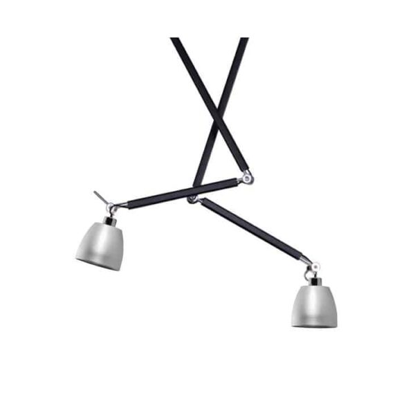 Lampa wisząca ZYTA 2 S PENDANT alu AZ1846+AZ2593 śr.18cm AZZARDO