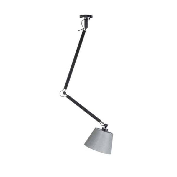 Lampa wisząca ZYTA S PENDANT grey AZ1845+AZ2604 śr.36cm AZZARDO
