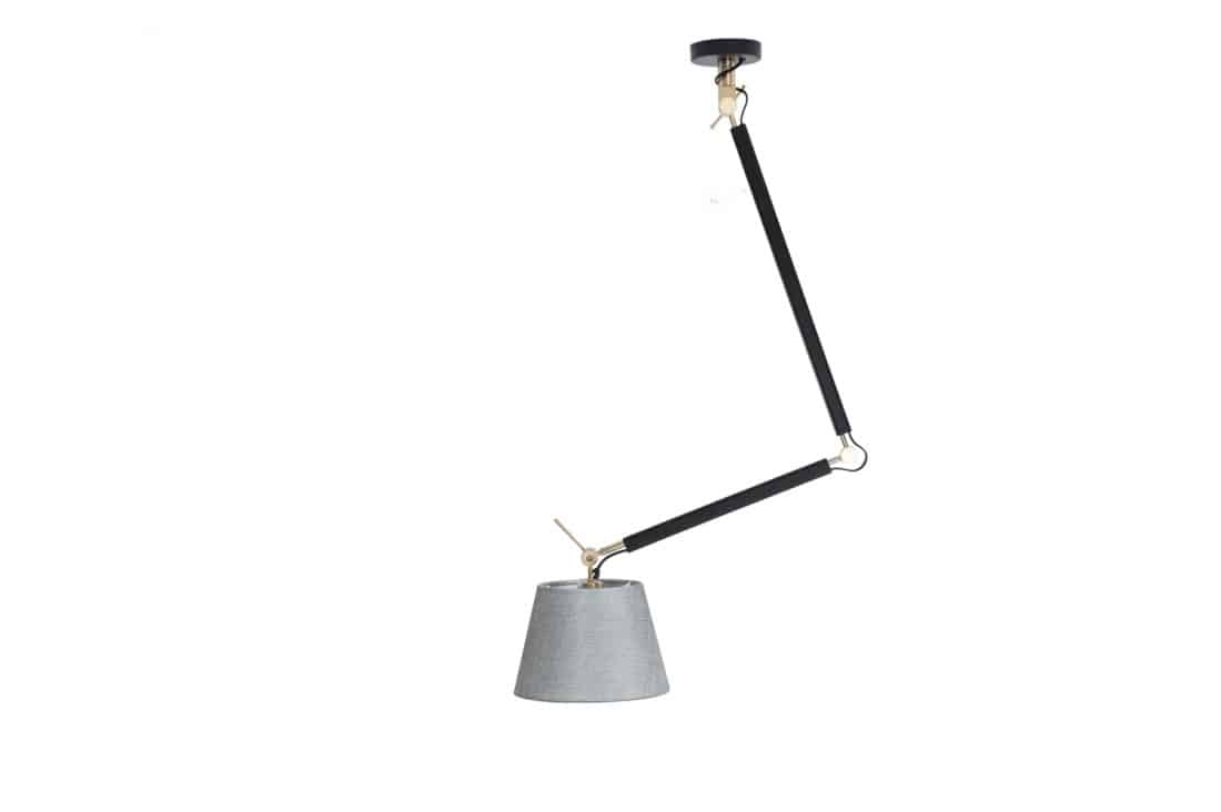 Lampa wisząca ZYTA S PENDANT złota AZ4189+AZ2583 śr. 30cm AZZARDO