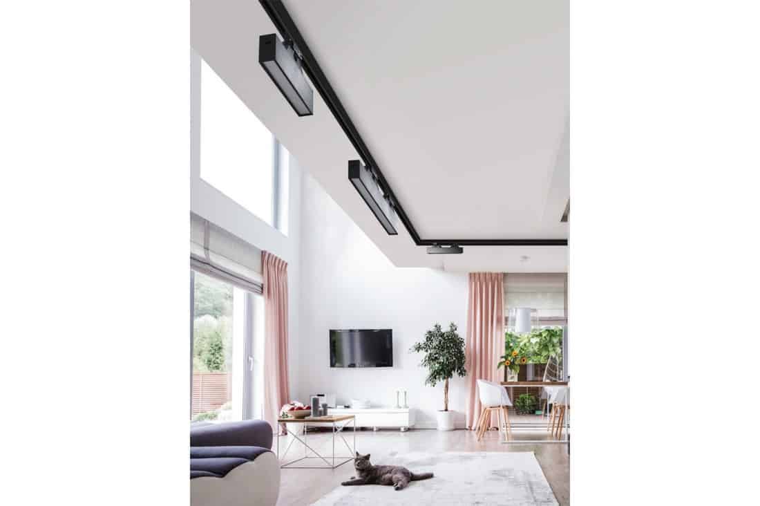 Linnea 86 Track 3Line 36W CCT (white) AZ4568 LED 36W 2000lm 3000K - 6000K CCT METAL ACRYL PC AZZARDO