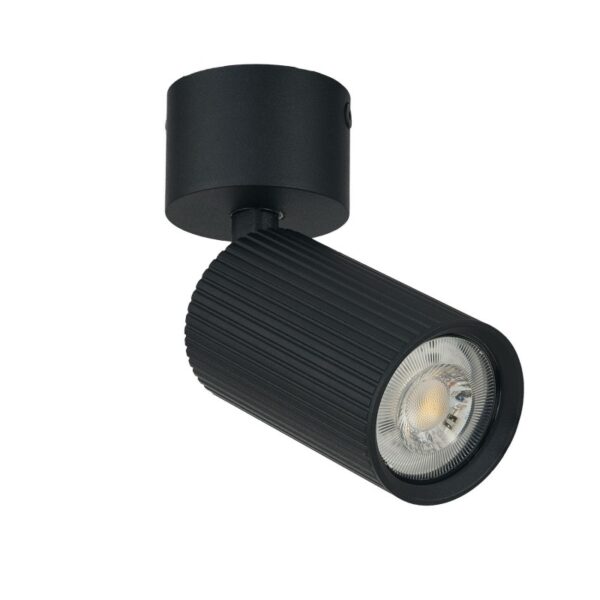 LUCAS RIBBED 9 DOWNLIGHT GU10 BK SET AZ6493 AZZARDO