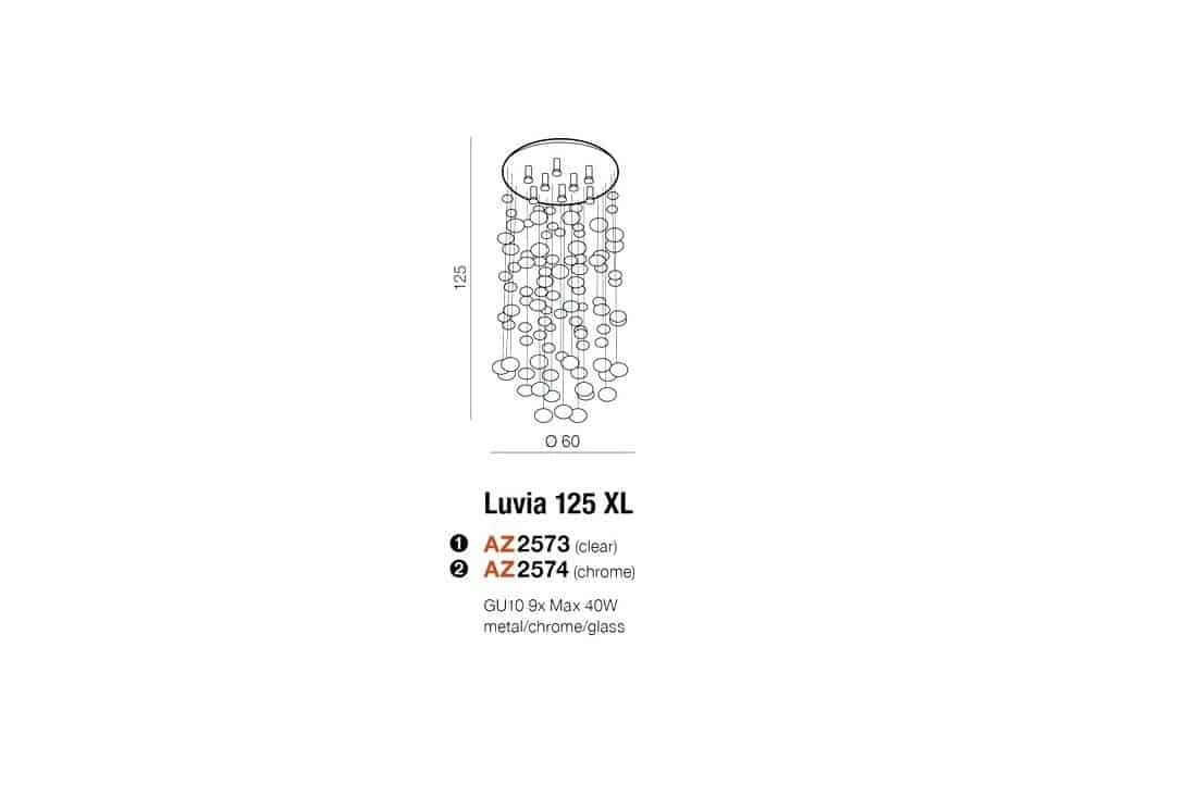 Lampa wisząca Luvia XL AZ3073 AZZARDO