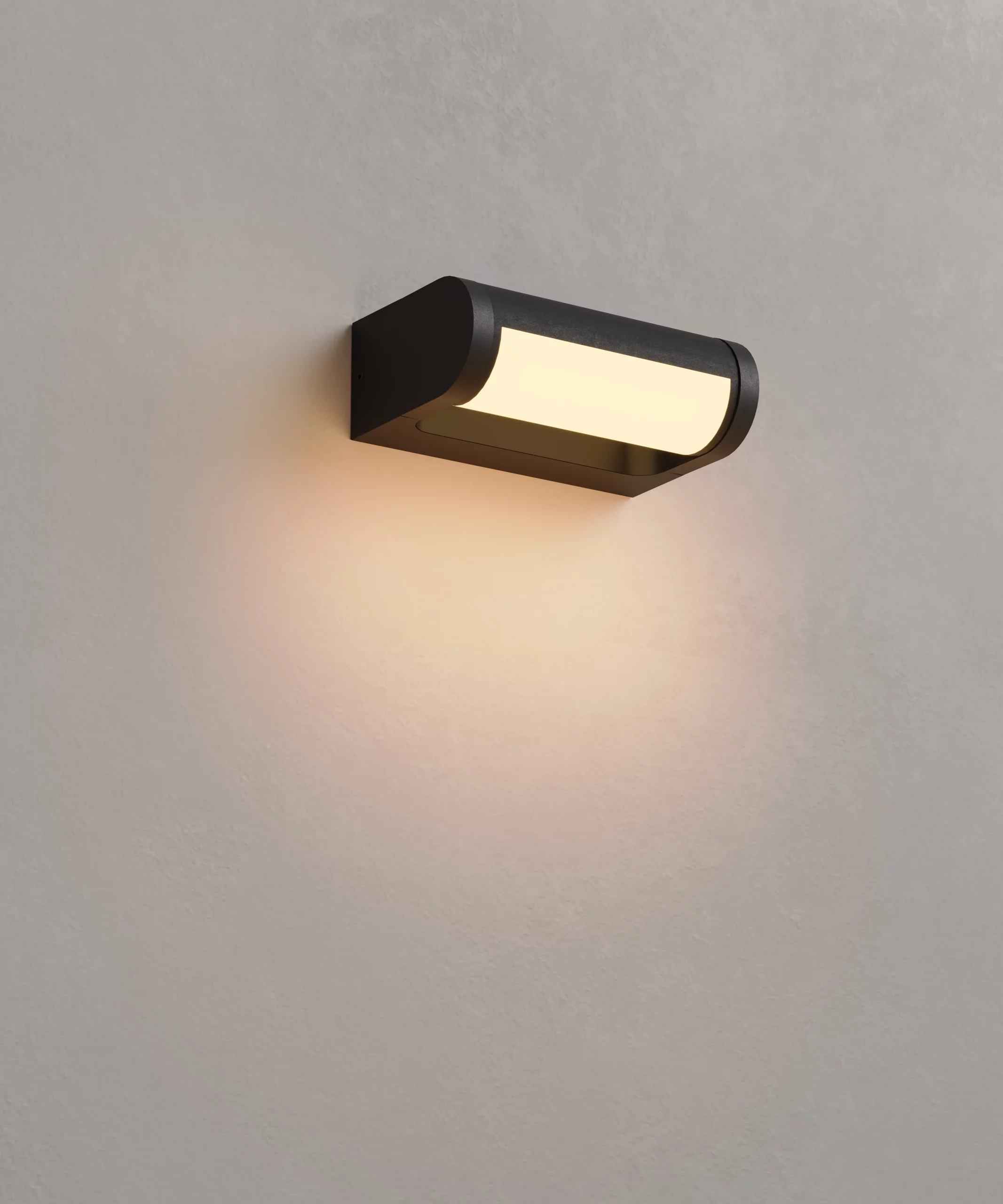 Lampa Zewnętrzna Solden 12W Czarna IP65 W0462 MaxLight