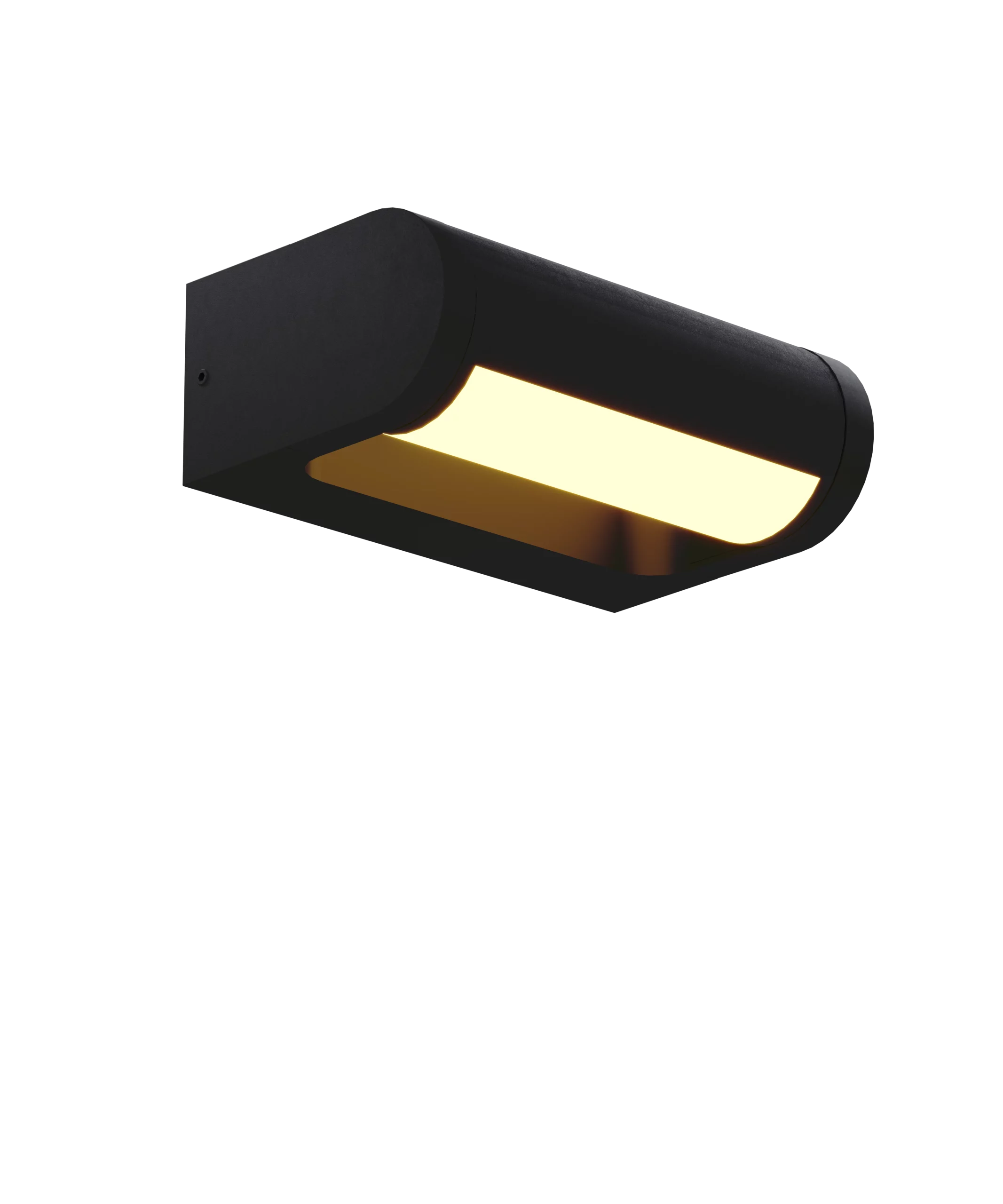 Lampa Zewnętrzna Solden 12W Czarna IP65 W0462 MaxLight