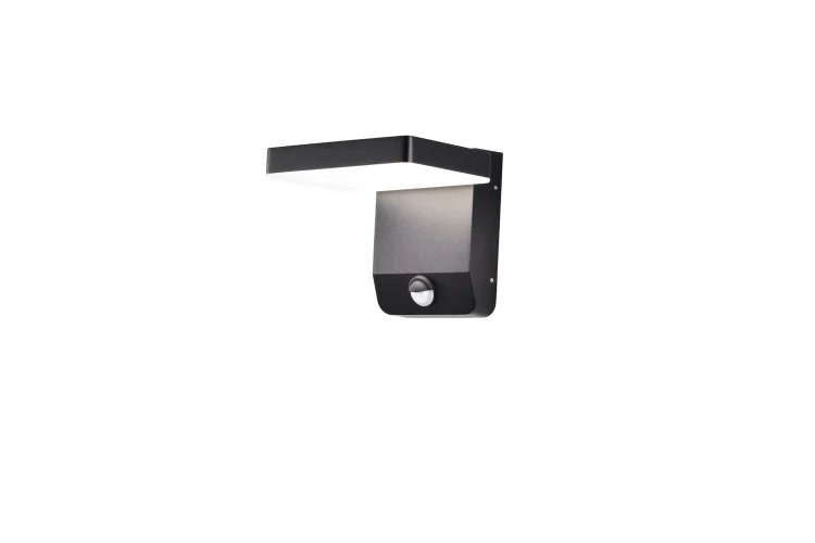 Lampa Zewnętrzna Z Czujnikiem Ruchu Ladis 20W Czarny IP65 W0471 MaxLight