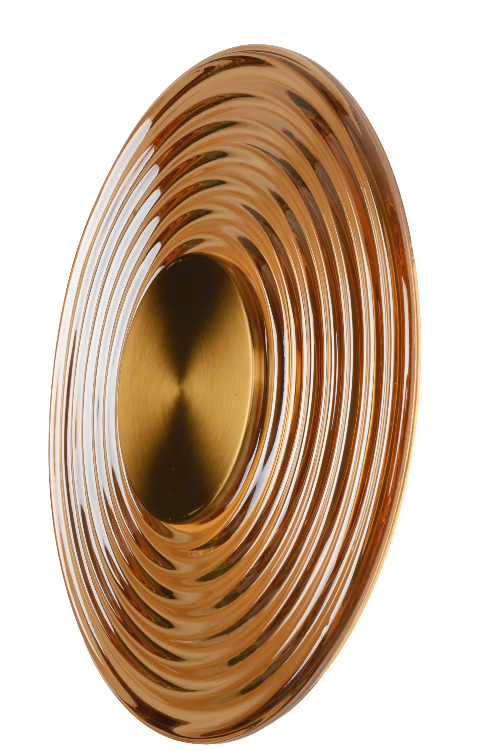 Kinkiet Leonardo 8W Amber Glass W0475 MaxLight