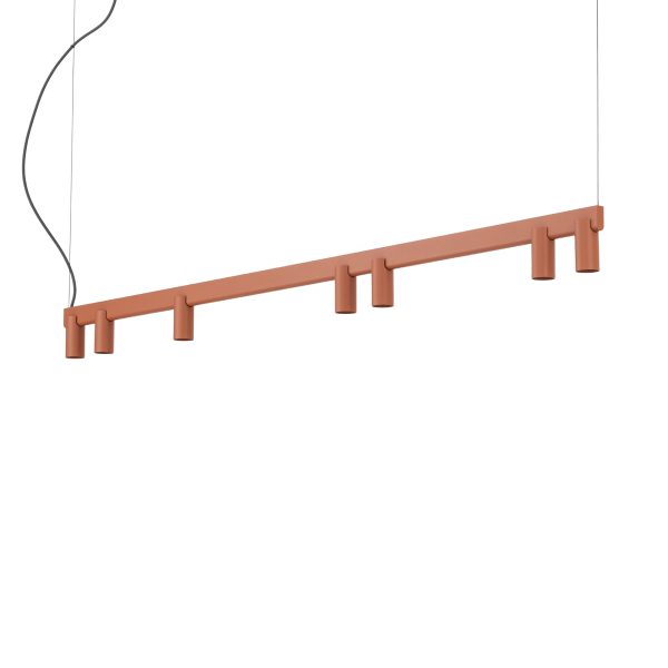 Lampa wisząca FOURTY LINE LED XI terakota 12423 Nowodvorski