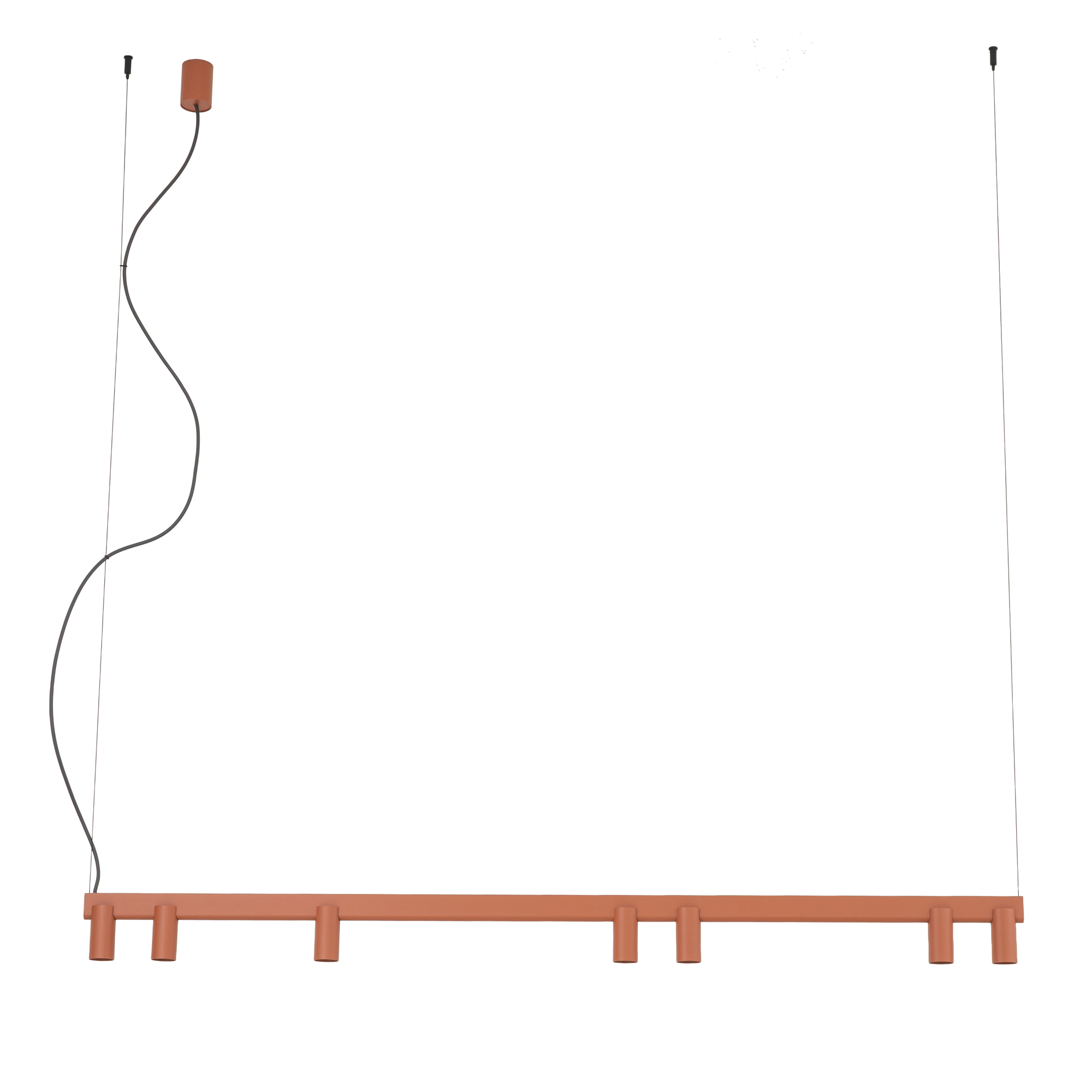 Lampa wisząca FOURTY LINE LED XI terakota 12423 Nowodvorski