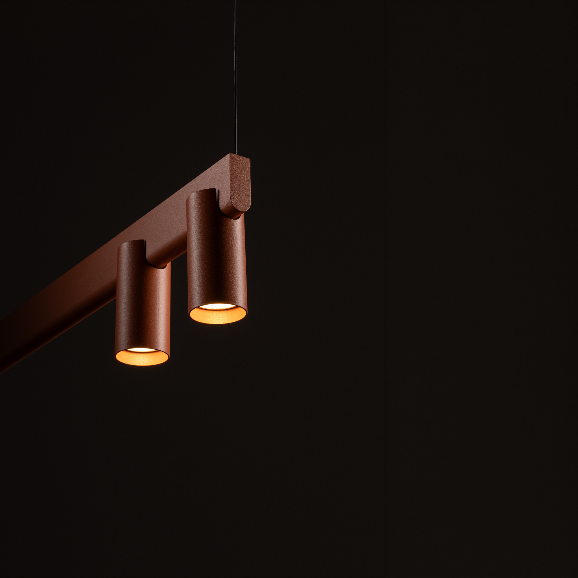 Lampa wisząca FOURTY LINE LED XI terakota 12423 Nowodvorski