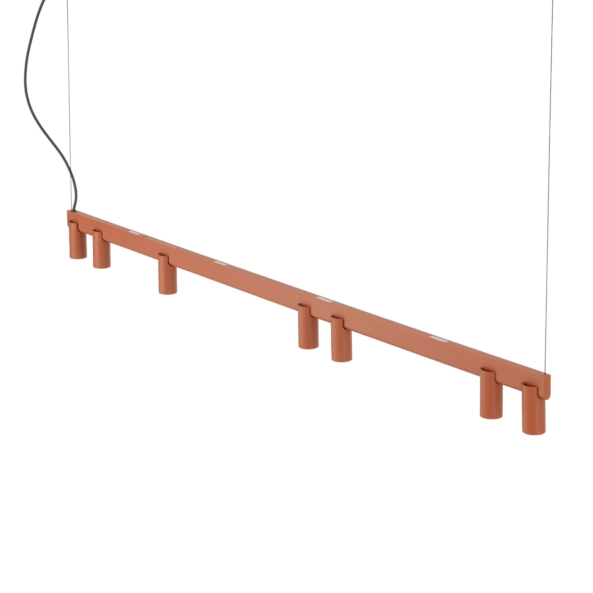 Lampa wisząca FOURTY LINE LED XI terakota 12423 Nowodvorski