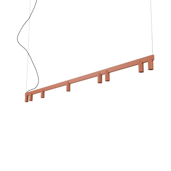 Lampa wisząca FOURTY LINE LED XII terakota 12424 Nowodvorski