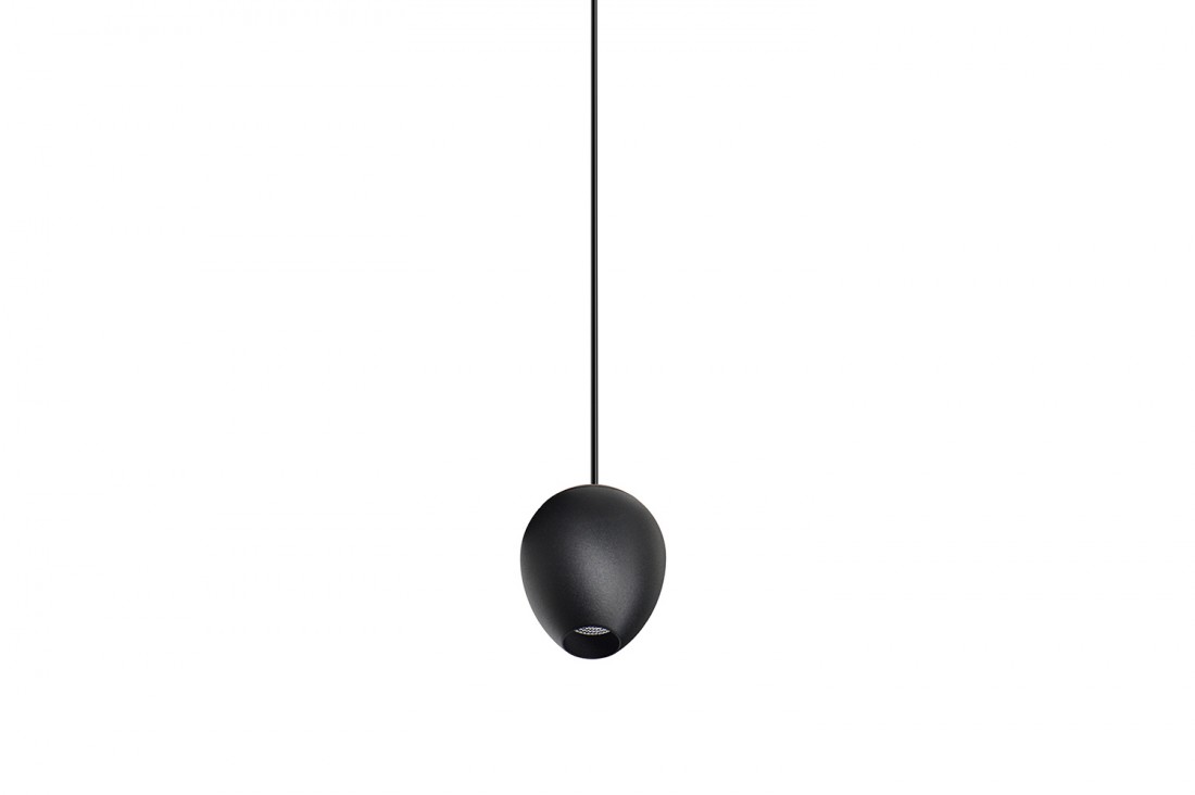Lampa wisząca OVUM 1 PENDANT SPOT czarna AZ3096 Azzardo