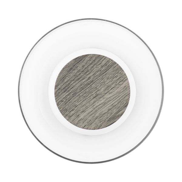 Lampa ścienna DONUT 18 – LED, szkło transparentne, brąz orzechowy ST-5072W transparent brown Step into design
