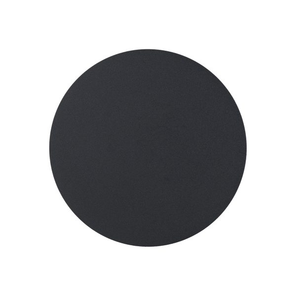Lampa ścienna NYX 15 cm - LED okrągła, metalowa, czarna ST-8293W/15 black Step into design