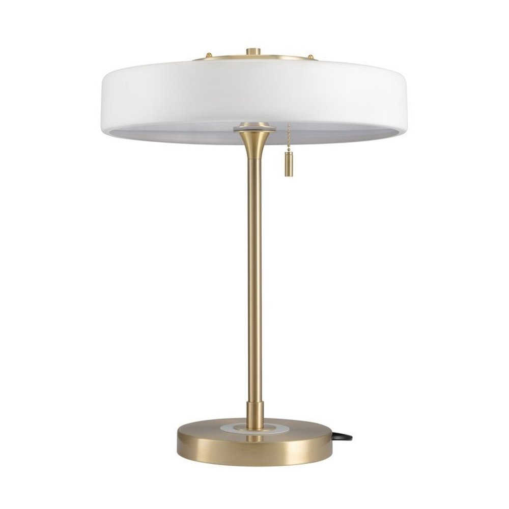 Lampa stołowa ARTDECO biało - złota MT8872 white Step into design