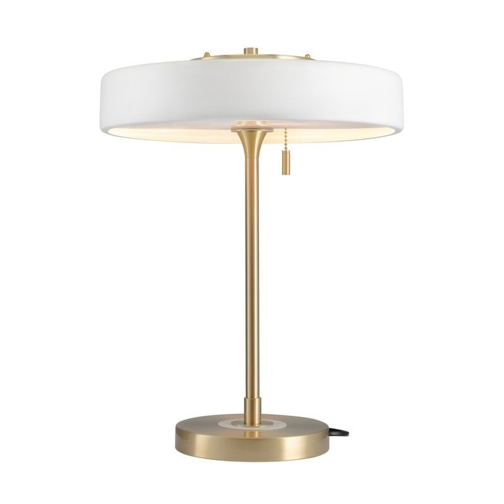 Lampa stołowa ARTDECO biało - złota MT8872 white Step into design