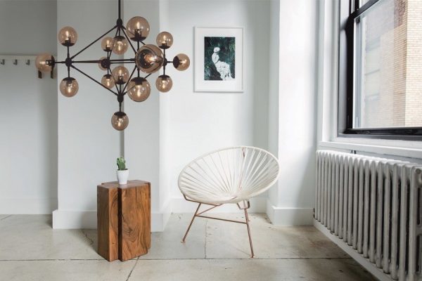 Lampa wisząca ASTRIFERO-15 bursztynowo czarna 110 cm ST-9047-15 Step into design