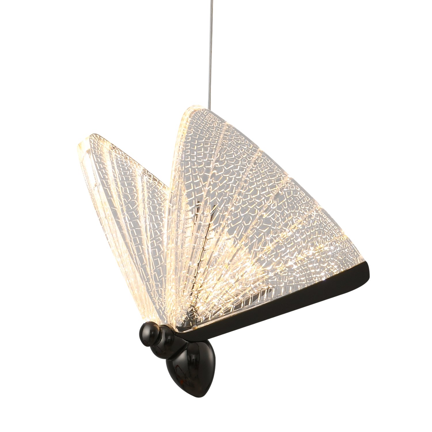 Lampa wisząca BEE LAMP 1 LED czarna 21 cm MP0090-1 black Step into design