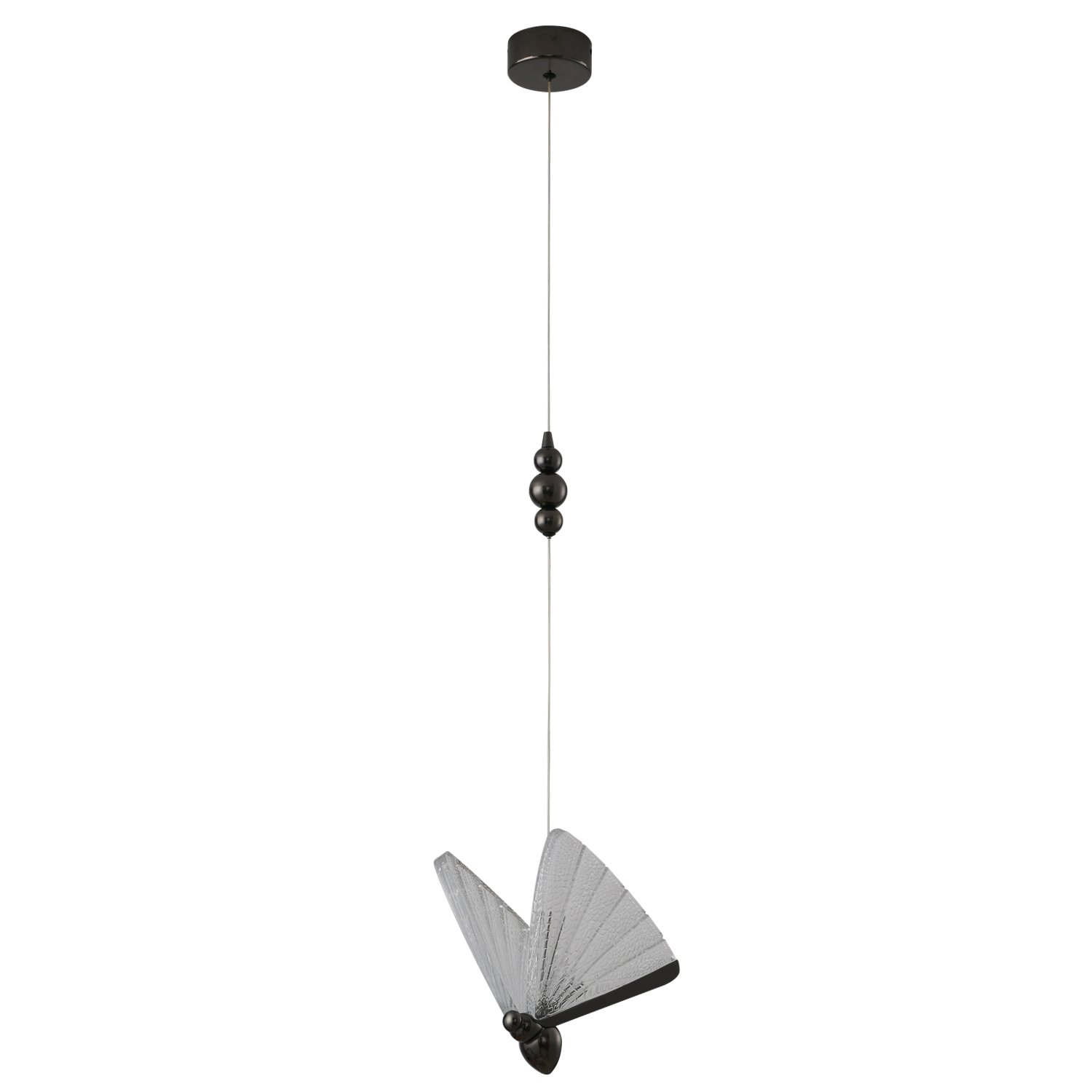 Lampa wisząca BEE LAMP 1 LED czarna 21 cm MP0090-1 black Step into design