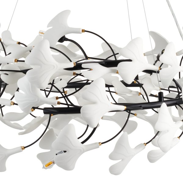 Lampa wisząca BOTANIKA 150 cm XY080P-150 black Step into design