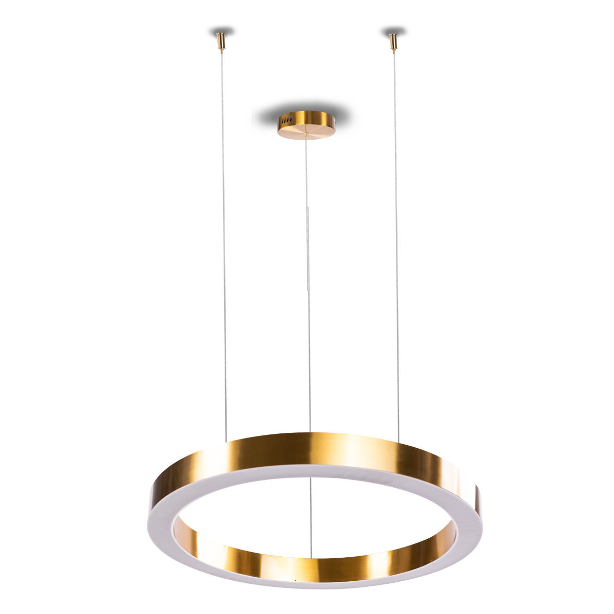 Lampa wisząca CIRCLE 60 LED mosiądz szczotkowany 60 cm ST-8848-60 brass Step into Design