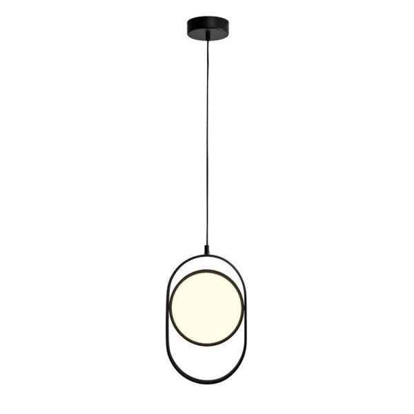 Lampa wisząca ELIPSE MINI LED czarna 32 cm 60217A-S Step into design