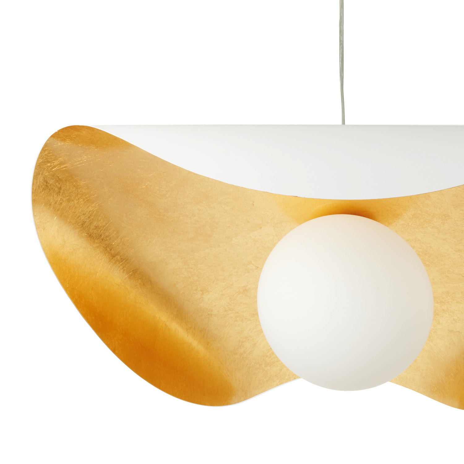 Lampa wisząca ENZO biało złota 60 cm ST-F22020601-D60 white Step into Design