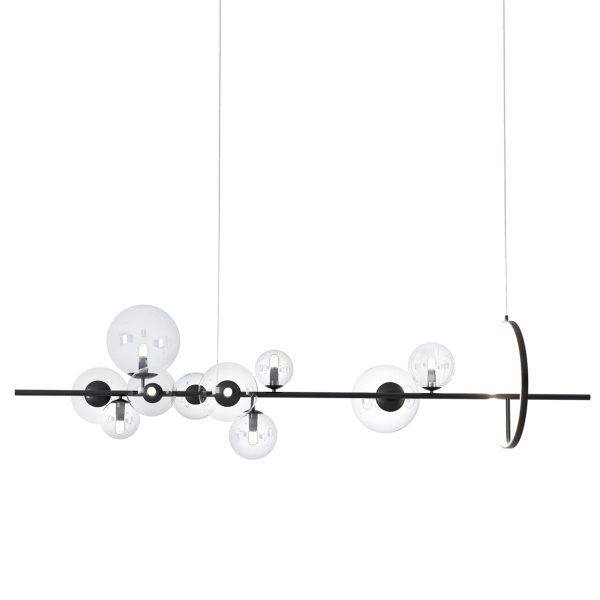 Lampa wisząca ORION LONG-120 czarna 120 cm MP0084-L1200 Step into design
