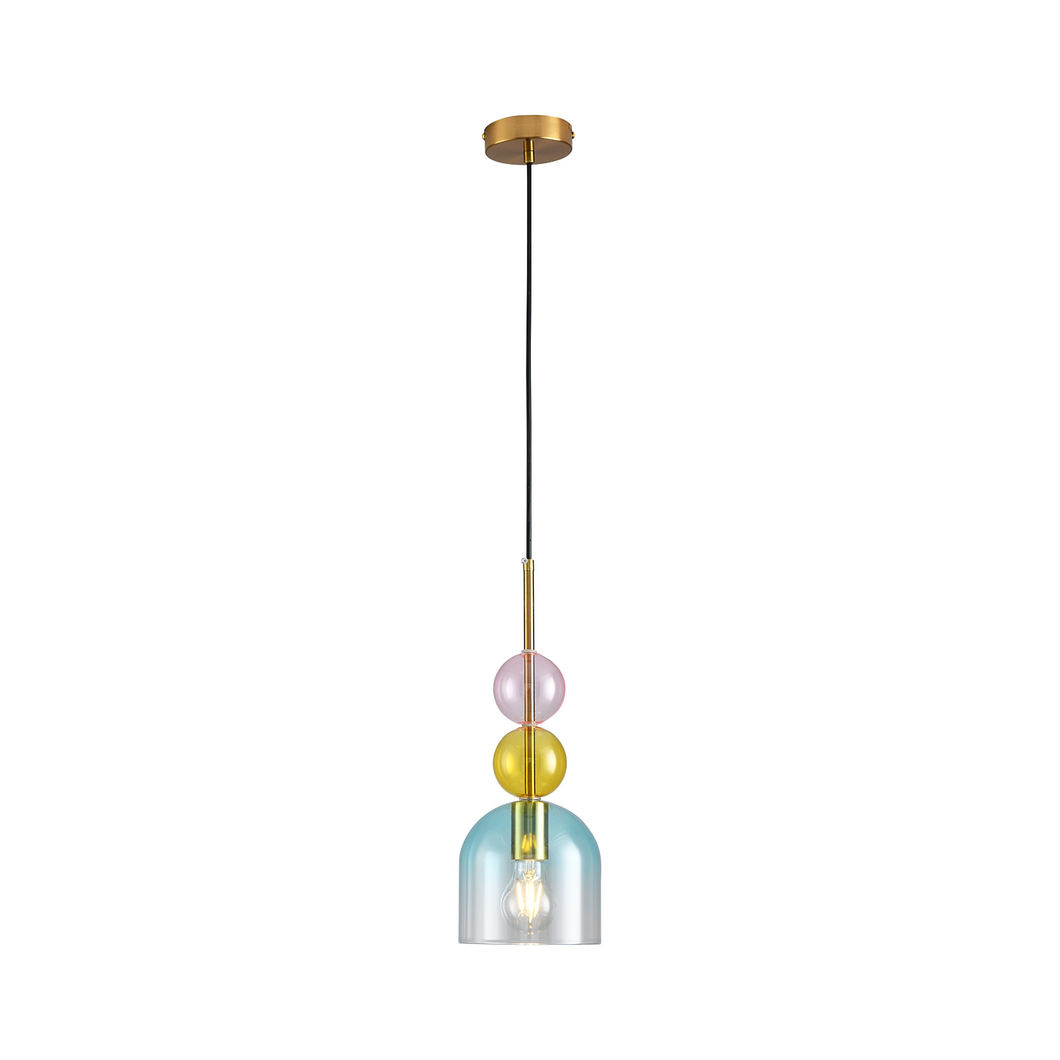 Lampa wisząca PASTELLO BLUE kolorowa 15 cm ST-DN345A Step into Design