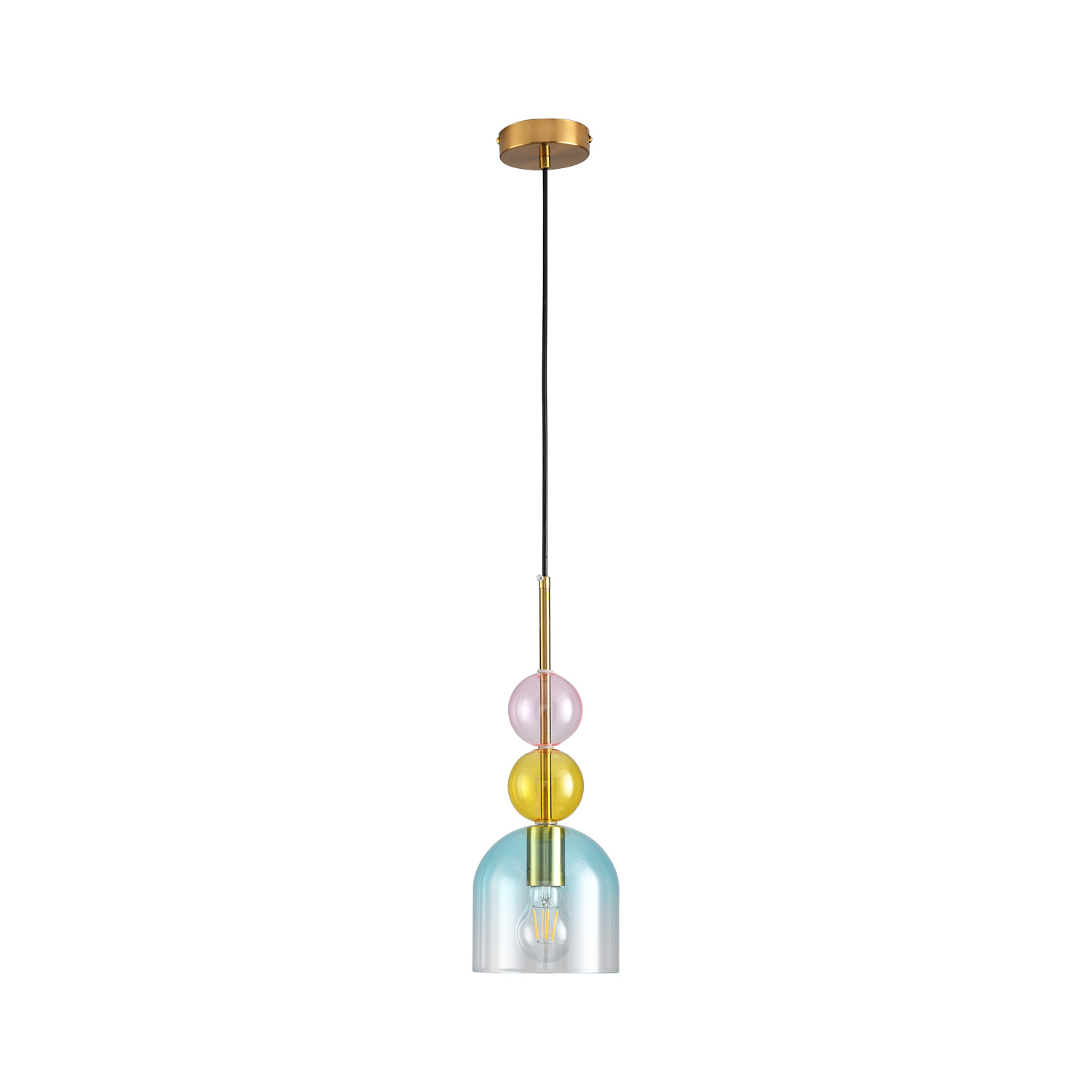 Lampa wisząca PASTELLO BLUE kolorowa 15 cm ST-DN345A Step into Design