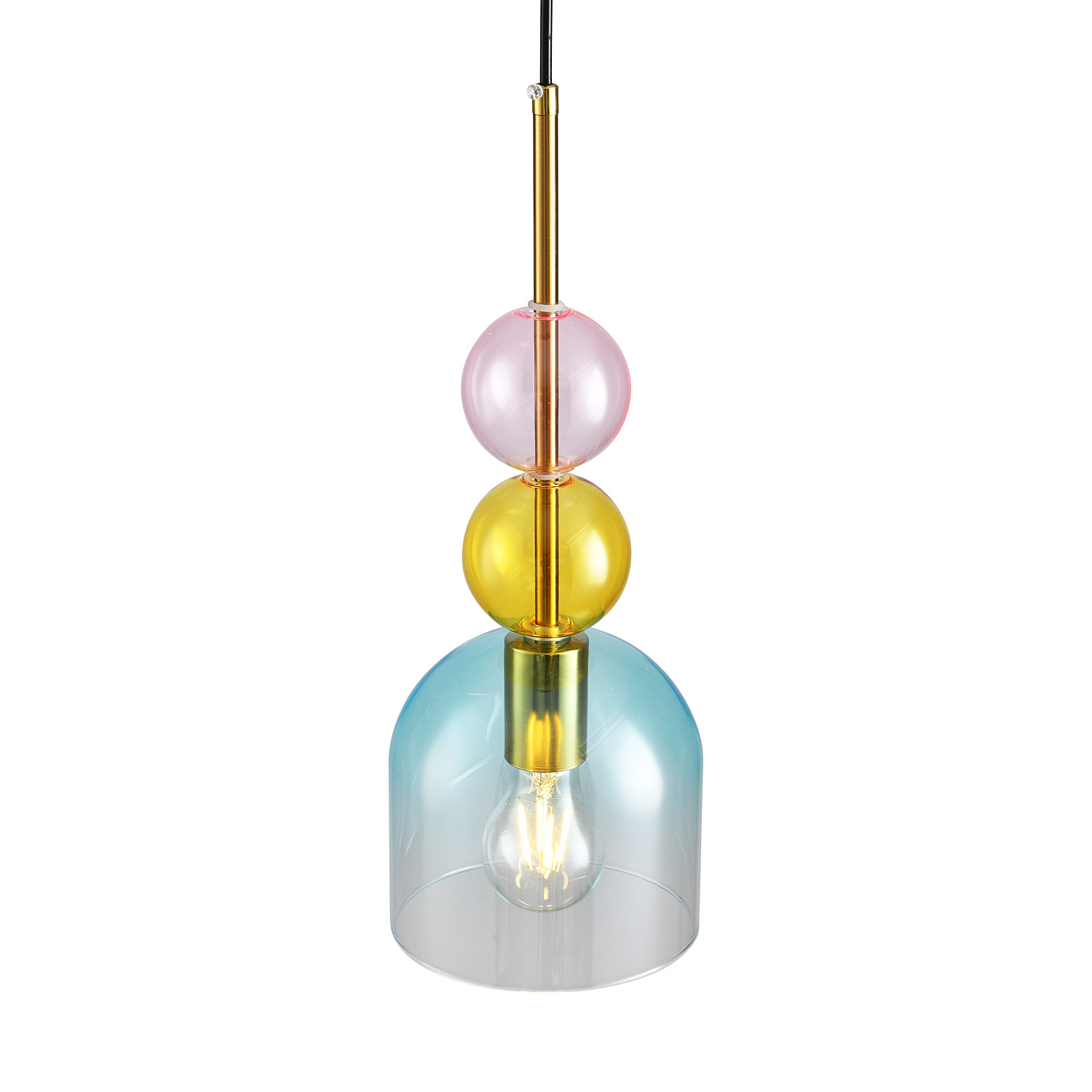 Lampa wisząca PASTELLO BLUE kolorowa 15 cm ST-DN345A Step into Design