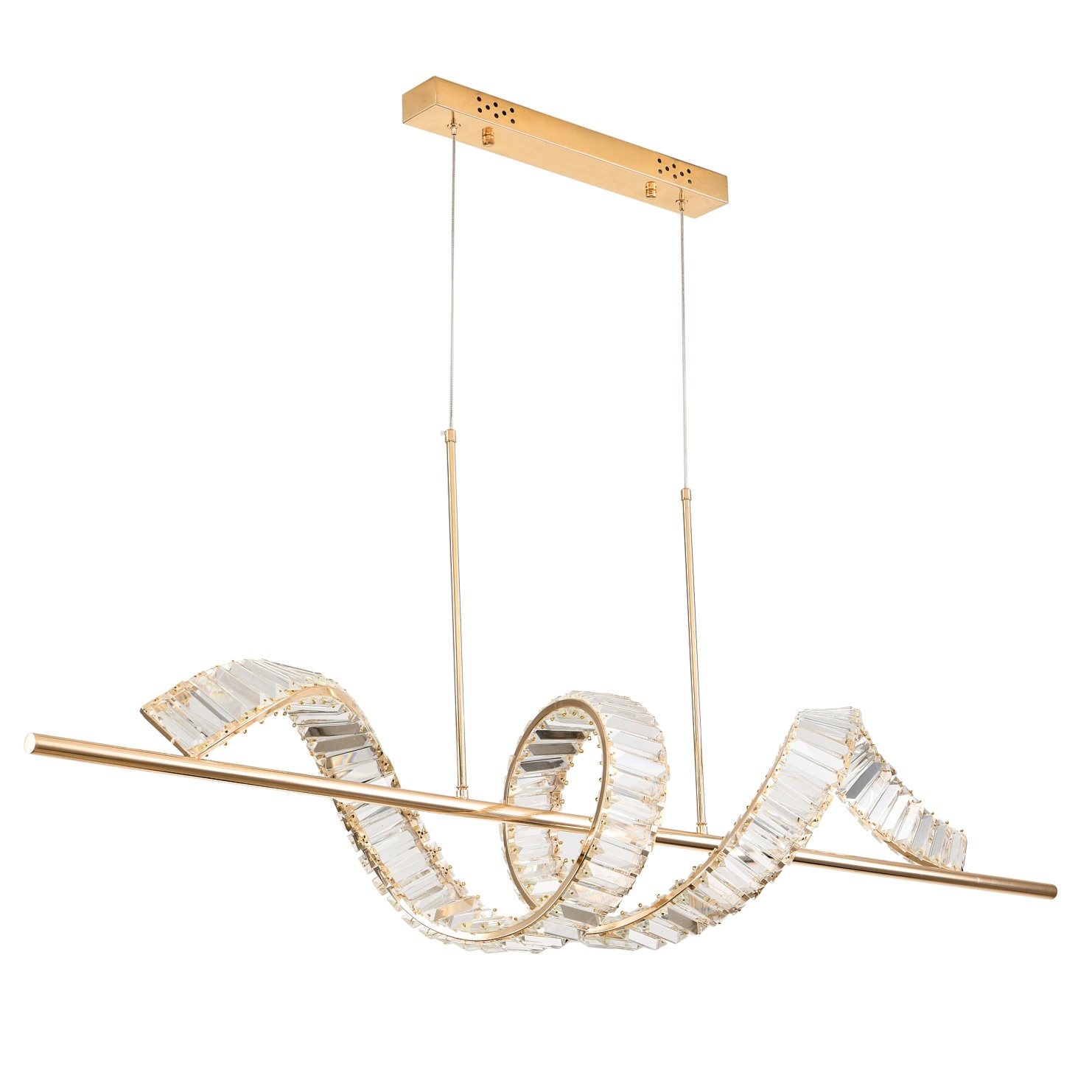 Lampa wisząca RITZ LED złota 150 cm ST-MD2405161 Step into Design