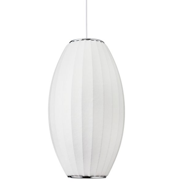Lampa wisząca SILK BARREL biała 60 cm ST-2335-30 Step into design