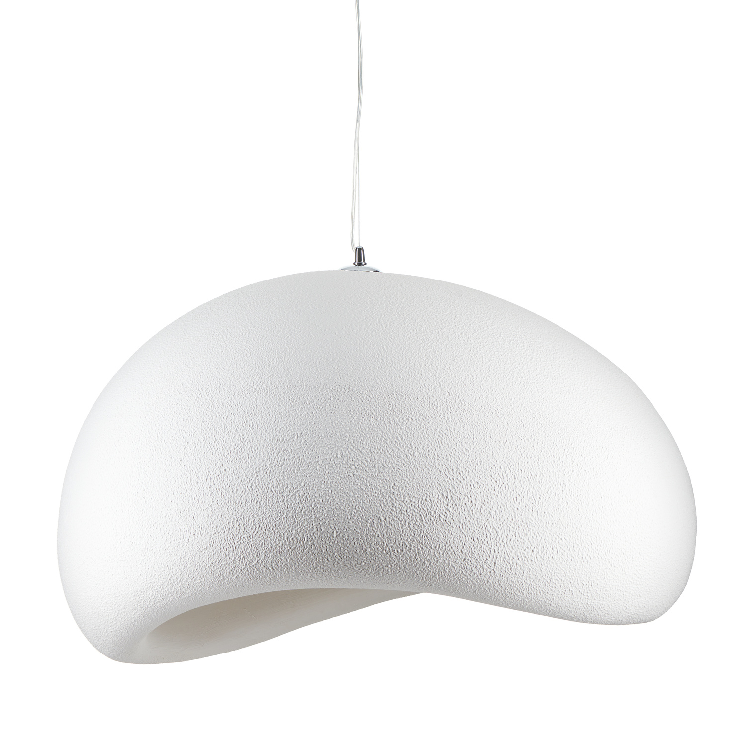 Lampa wisząca STONE 80 cm - biała DN426-800 Step into design