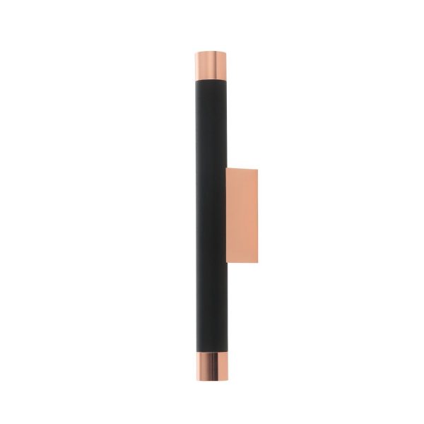 Kinkiet Q Parette Nero / Rose Gold OR84580 Open Design Highlights
