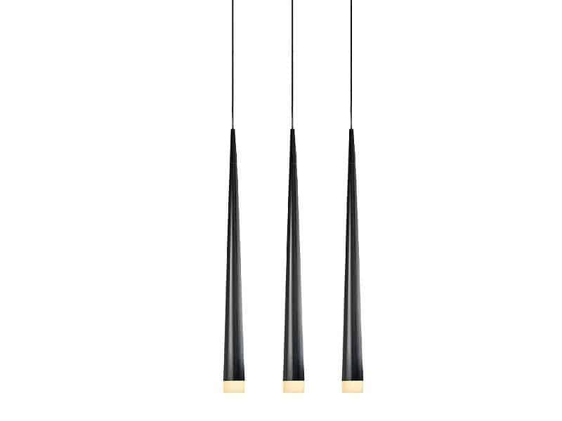 Lampa wisząca STYLO 3 AZ0118 BLACK AZZARDO