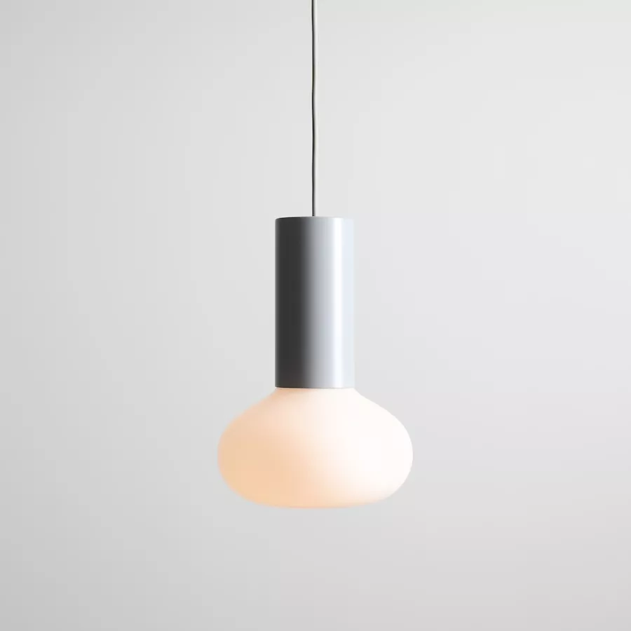 LAMPA WISZĄCA FLO GREY S (opal glass) 7000G22_S Aldex