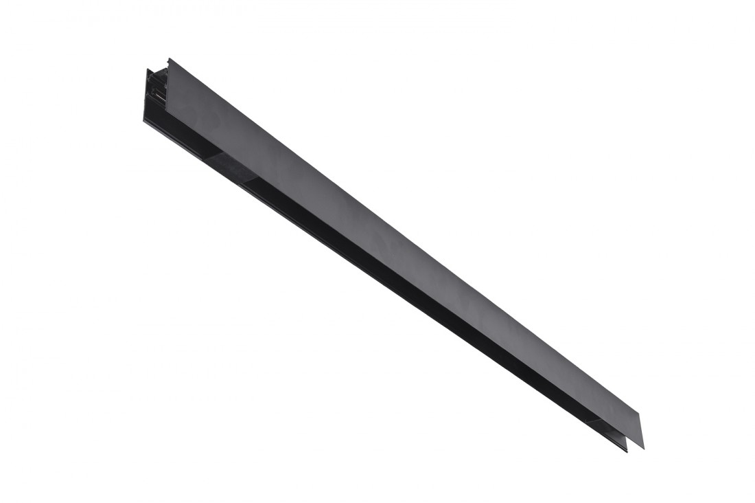 Alfa Szynoprzewód jednofazowy magnetyczny profil Track Magnetic52 1.5m + 2x End Cap (black) AZ4640 AZZARDO