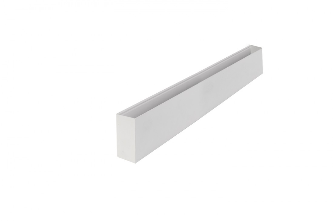 Alfa Szynoprzewód jednofazowy magnetyczny profil Track Magnetic52 2m + 2x End Cap (white) AZ4643 AZZARDO
