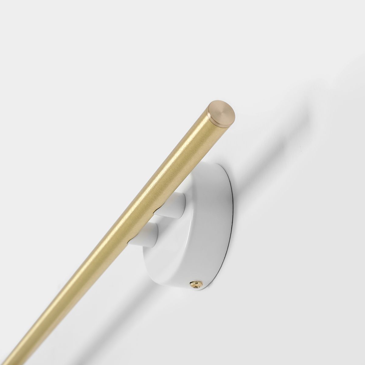 KINKIET TREVO White BRASS 1097C40 ALDEX