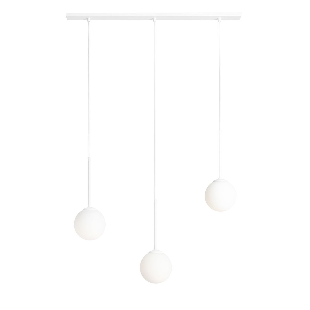 LAMPA WISZĄCA BOSSO 3 WHITE 1087E ALDEX