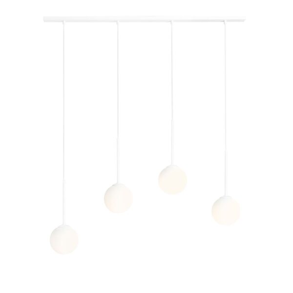 LAMPA WISZĄCA BOSSO 4 WHITE 1087L ALDEX