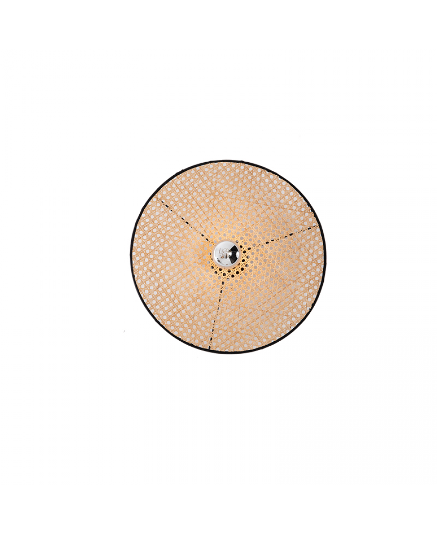22174 WALL LIGHT BUSH-BLACK 1XE27 Zambelis Lights