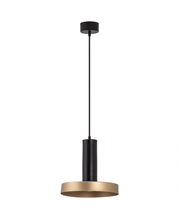 22178 PENDANT LIGHT 1XGU10 SANDY BLACK-GOLD Zambelis Lights