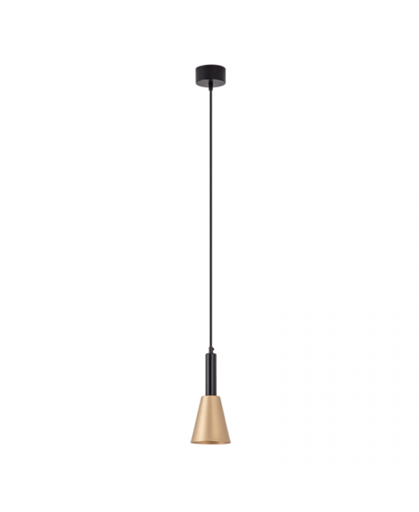 22180 PENDANT LIGHT LED 7W SANDY BLACK-GOLD Zambelis Lights