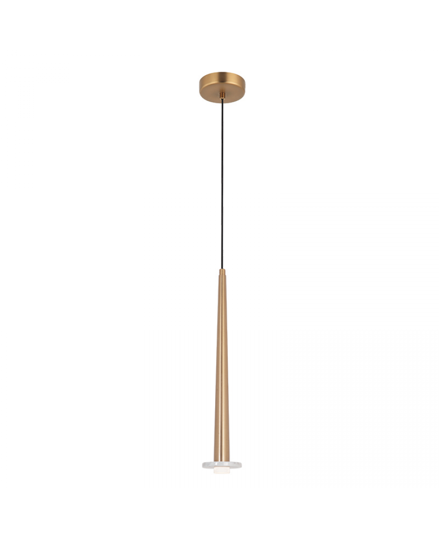 22111 PENDANT LED LIGHT 6W 3000K ALUMINUM -MARBLE GOLD MATT Zambelis Lights
